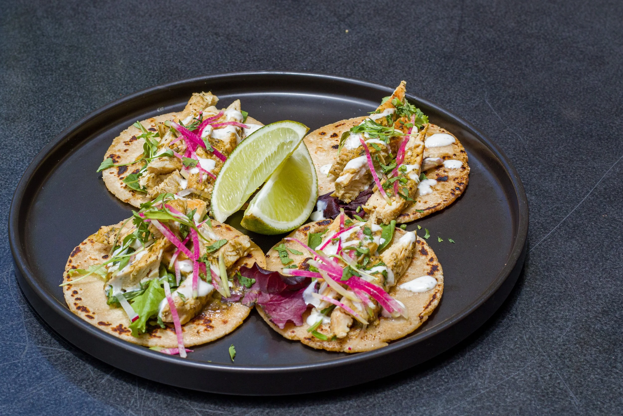 (4 Each) Chicken Verde Tacos