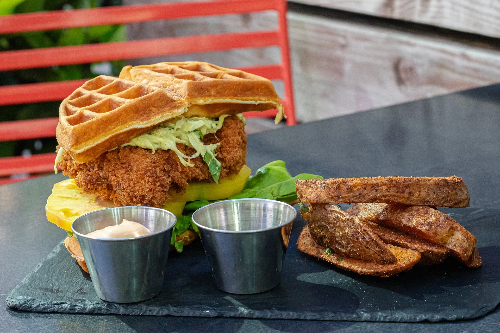 Chicken & Waffle Sandwich